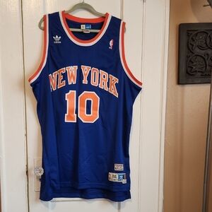 ADIDAS NY KNICKS WALT "CLYDE" FRAZIER JERSEY SIZE XXL NEVER WORN